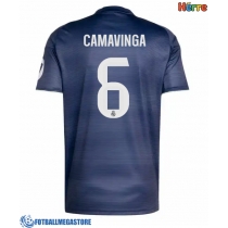 Fotballdrakt Herre Real Madrid Eduardo Camavinga #6 Bortedrakt 2025-26 Kortermet